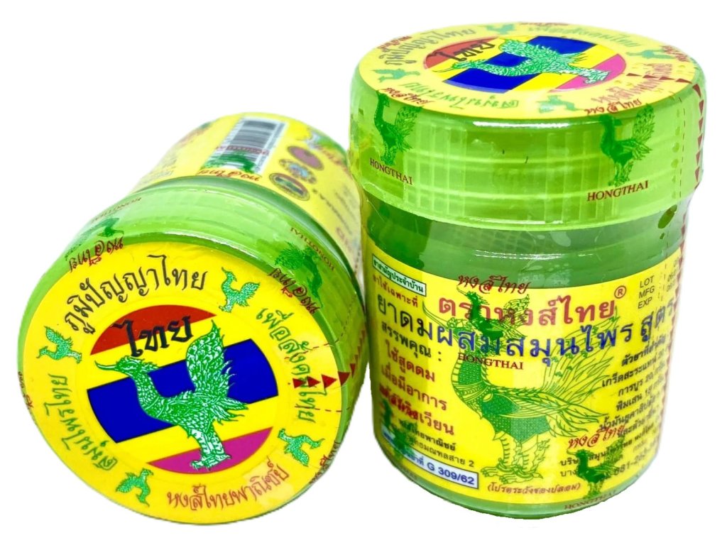 Hong Thai zelený bylinný inhalátor 10 g